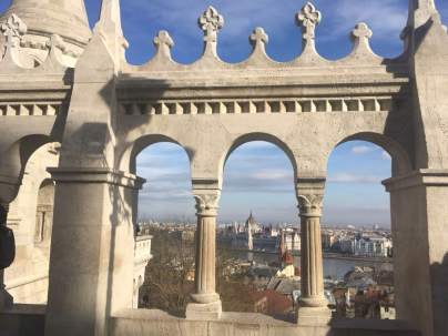 View from Fishermans BAstion